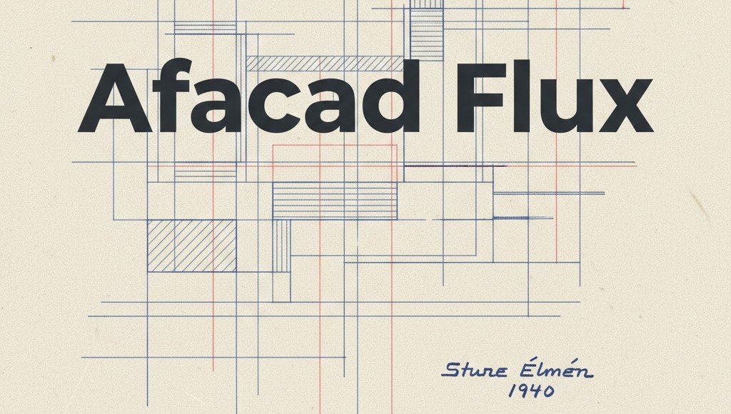 Afacad Flux Font