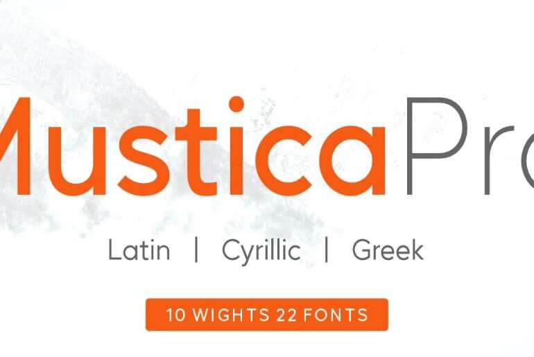 Mustica Pro Font