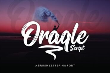 Oraqle Script Font