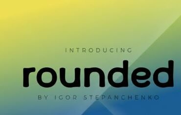 Rounded Font