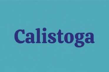Calistoga Font