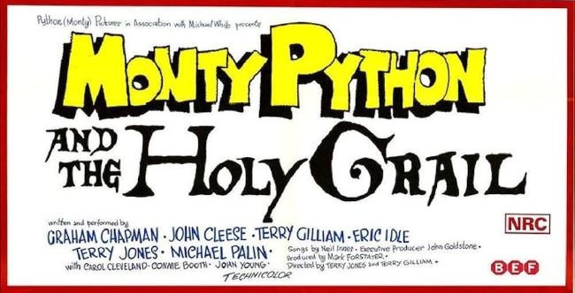 Monty Python and the Holy Grail Font