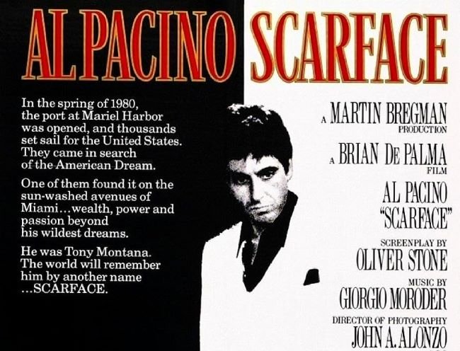 Scarface Font