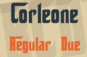 The Godfather Font