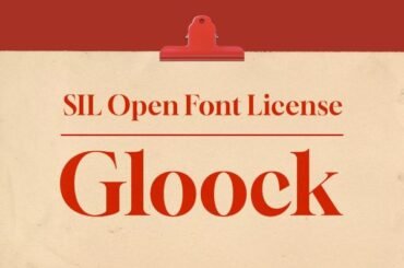Glook Serif Font