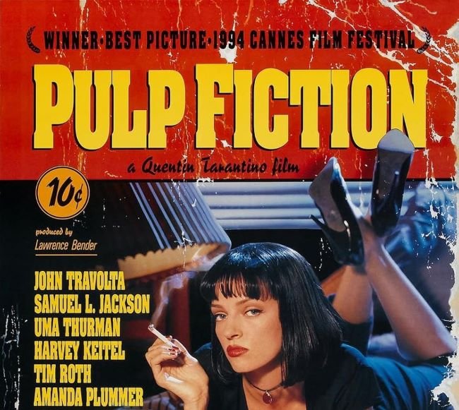 The Pulp Fiction Font