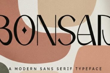 Bonsad Font