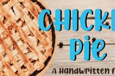 Chicken Pie Font