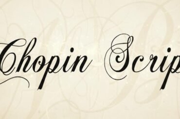 Chopin Font