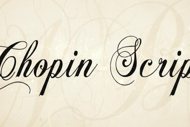 Chopin Font