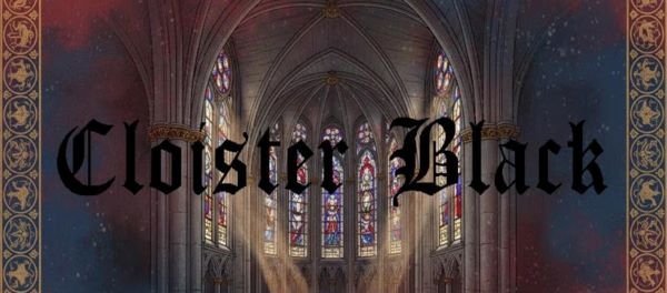 Cloister Black Font
