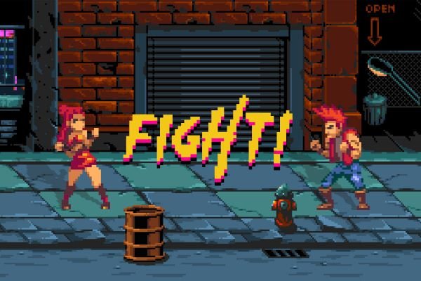 Fight! Pixel Font