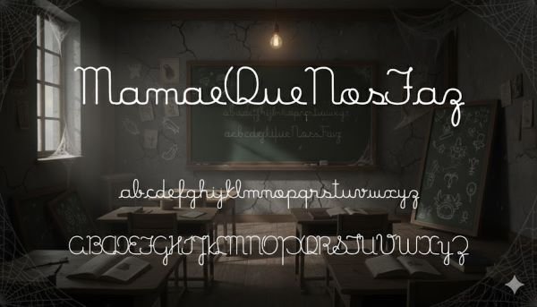 Mamae Que Nos Faz Font