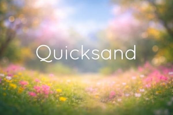Quicksand Font