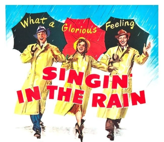 Singing in the Rain Font