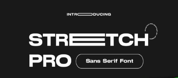 Stretch Pro Font