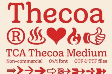TCA Thecoa Font