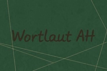 Wortlaut AH Font