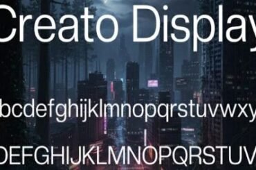 Creato Font