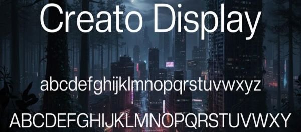 Creato Font