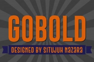Gobold Font