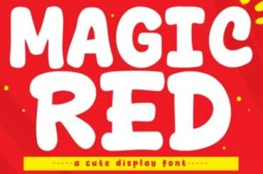 Magic Red Font