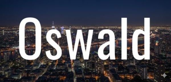 Oswald Font