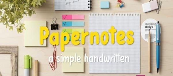 papernotes font