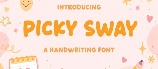 Picky Sway Font