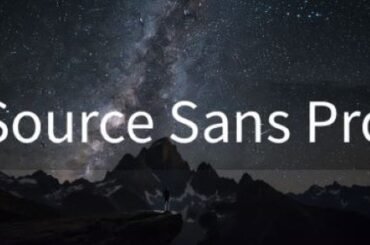 Source Sans Pro Font