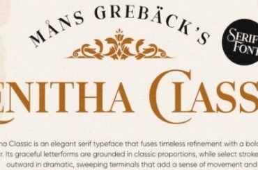 Zenitha Classic Font