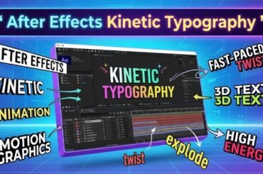After Effects Kinetic Typography