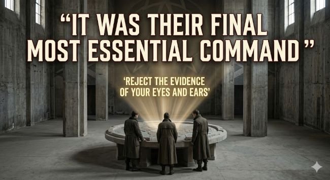It Was Their Final, Most Essential Command