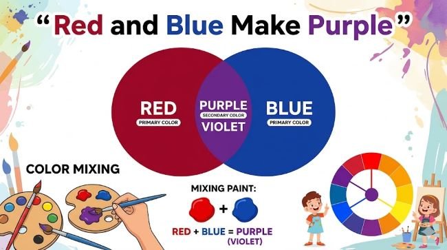 Red and Blue Make Purple