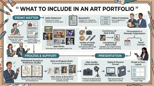 What to Include in an Art Portfolio